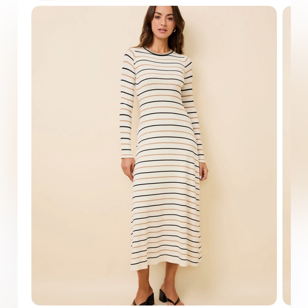 SOLID & STRIPED Dora Ribbed Dress